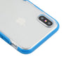 MyBat Bumper Guard Candy Skin Cover for Apple iPhone XS/X - Transparent Clear / Blue - IPHONEXCASKCA656WP-5.jpg