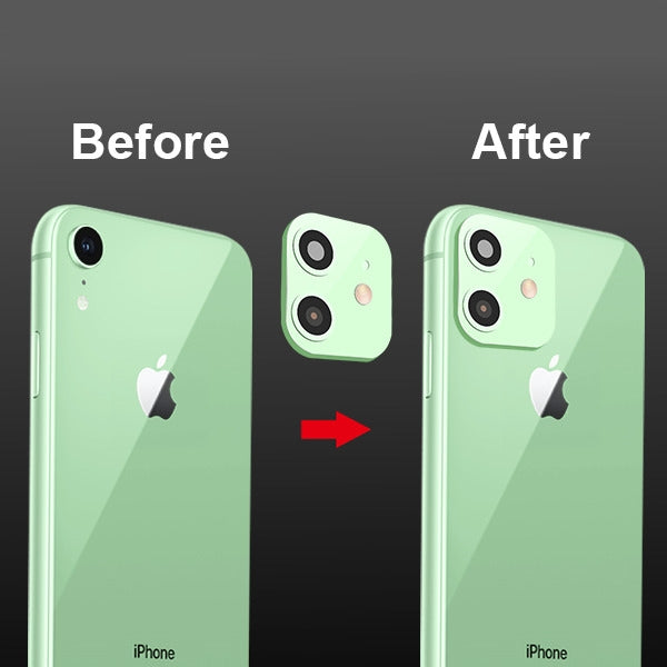 MyBat Modified Camera Lens Seconds Change Cover for Apple iPhone XR - Green - IPHONEXRLCDLEPRM208-3.jpg