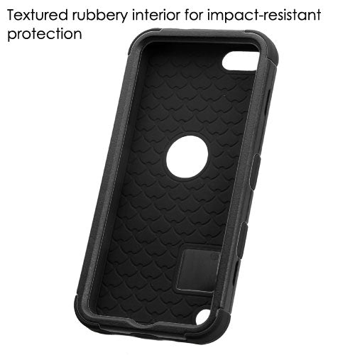 MyBat TUFF Series Case for Apple iPod touch (6th generation)/The new iPod touch / iPod touch (5th generation) - Natural Black / Black - IPTCH6HPCTUFFSO251NP-7.jpg