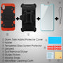 MyBat 3-in-1 Storm Tank Hybrid Protector Cover Combo (with Black Holster) for Apple iPhone XS Max - Black / Red - IPXSMAXHPCSTKCMB002WP-8.jpg