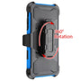 MyBat 3-in-1 Storm Tank Hybrid Protector Cover Combo (with Black Holster) for Apple iPhone XS Max - Blue / Black - IPXSMAXHPCSTKCMB006WP-4.jpg