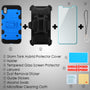 MyBat 3-in-1 Storm Tank Hybrid Protector Cover Combo (with Black Holster) for Apple iPhone XS Max - Blue / Black - IPXSMAXHPCSTKCMB006WP-8.jpg