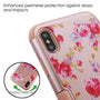 MyBat TUFF Series Case (with Magnetic Metal Stand) for Apple iPhone XS Max - Vintage Rose Bush Textured Rose Gold / Rose Gold - IPXSMAXHPCTUFFIM3504WP-5.jpg