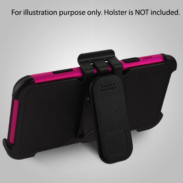 MyBat TUFF Hybrid Phone Protector Cover [Military-Grade Certified](with Package) for Apple iPhone XS Max - Titanium Solid Hot Pink / Black - IPXSMAXHPCTUFFSO004WP-8.jpg