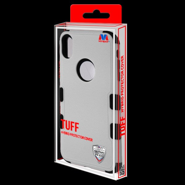 MyBat TUFF Series Case for Apple iPhone XS Max - Natural Gray / Black - IPXSMAXHPCTUFFSO258WP-7.jpg