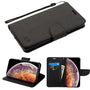 MyBat Liner MyJacket Wallet Crossgrain Series for Apple iPhone XS Max - Black Pattern / Black - IPXSMAXMYJK84AWP-1.jpg