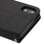 MyBat Liner MyJacket Wallet Crossgrain Series for Apple iPhone XS Max - Black Pattern / Black - IPXSMAXMYJK84AWP-4.jpg
