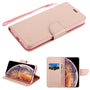 MyBat Liner MyJacket Wallet Crossgrain Series for Apple iPhone XS Max - Rose Gold Pattern / Rose Gold - IPXSMAXMYJK84GWP-1.jpg