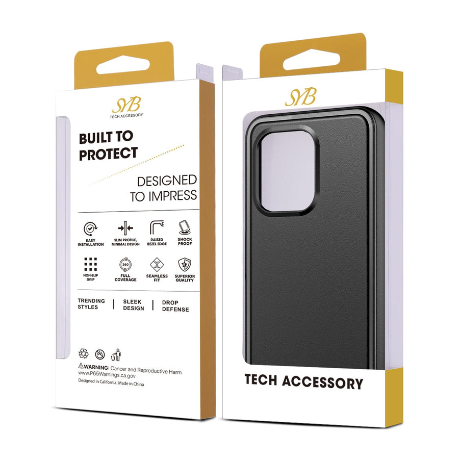 SYB Intact Series Case for Boost Celero 5G Plus (2024) - Black