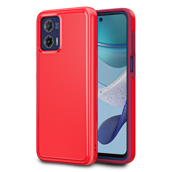 Intact Series Case for Motorola Moto G 5G (2023) - Red - ITCMG5G23RED-1.jpg