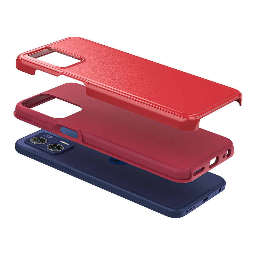 Intact Series Case for Motorola Moto G 5G (2023) - Red - ITCMG5G23RED-6.jpg