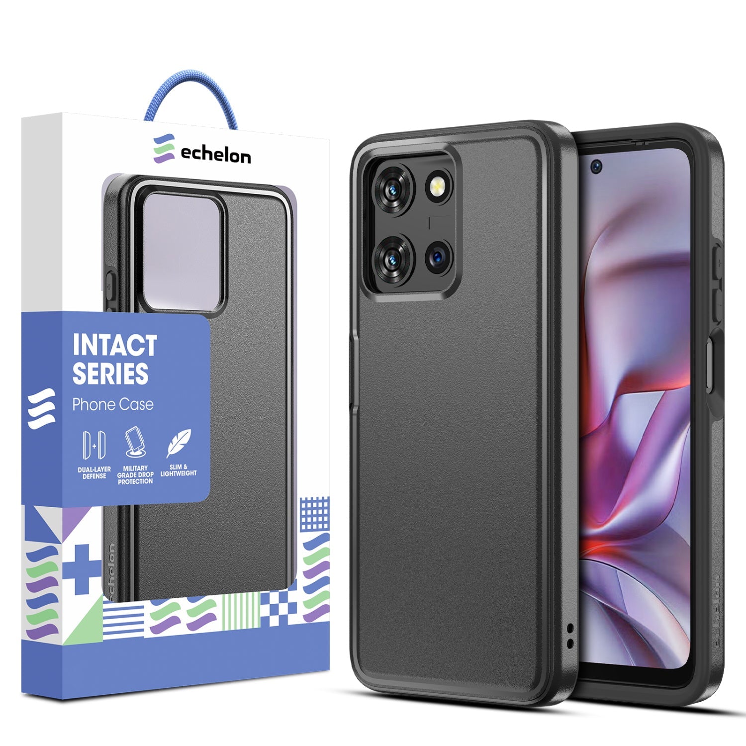 echelon Intact Series Case for Motorola Moto G 5G (2026)/Moto G Play (2026) / Moto G 5G (2025) - Black