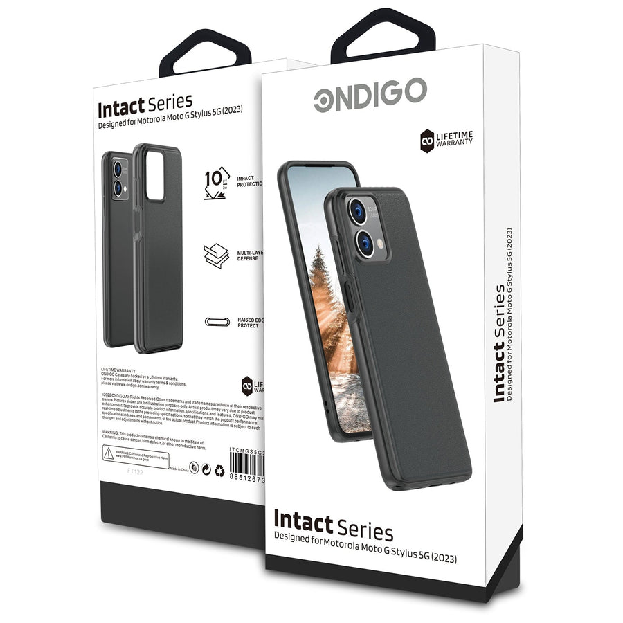 Intact Series Case for Motorola Moto G Stylus 5G (2023) - Black