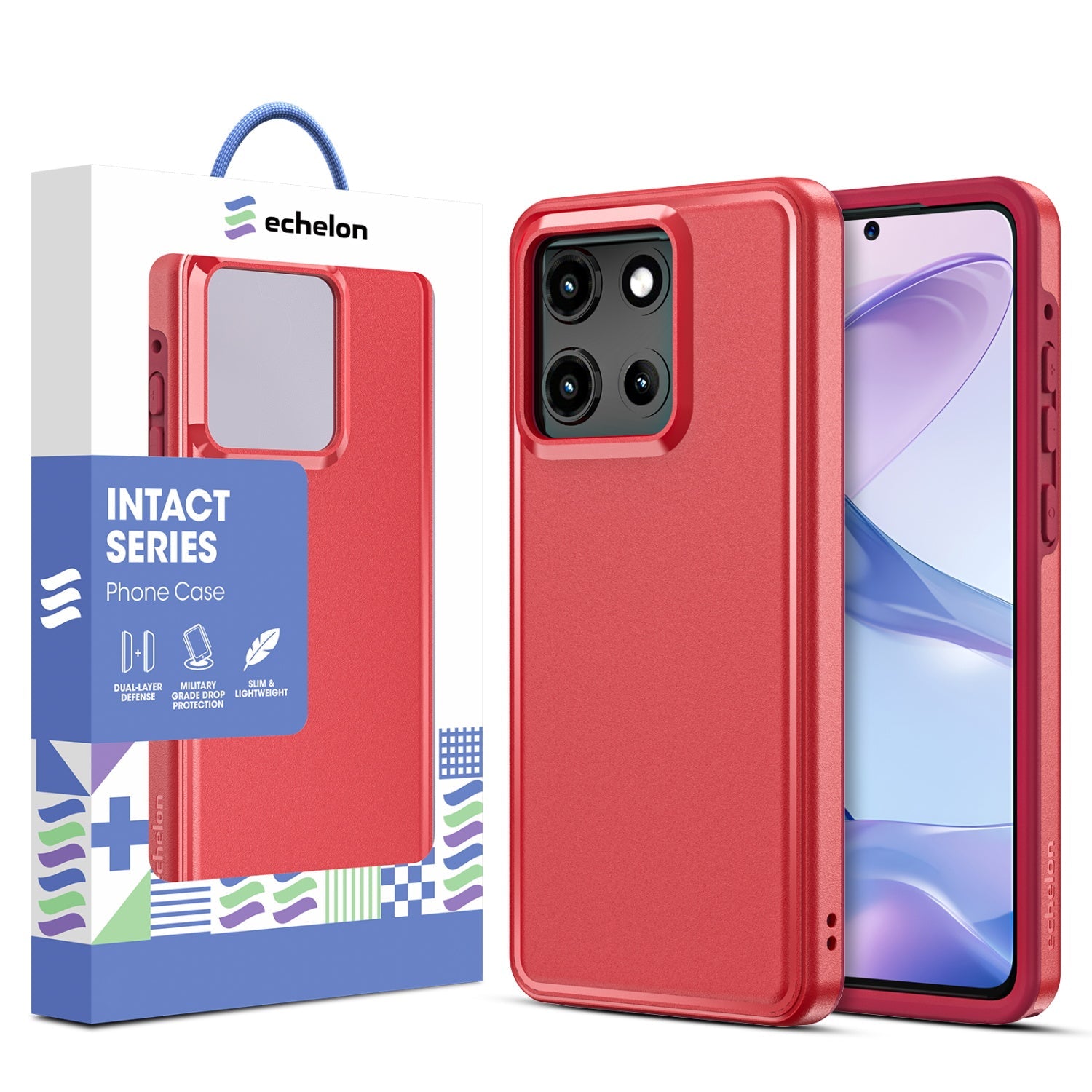 echelon Intact Series Case for Motorola Moto G Stylus 5G (2026) / Moto G Stylus 5G (2025) - Red
