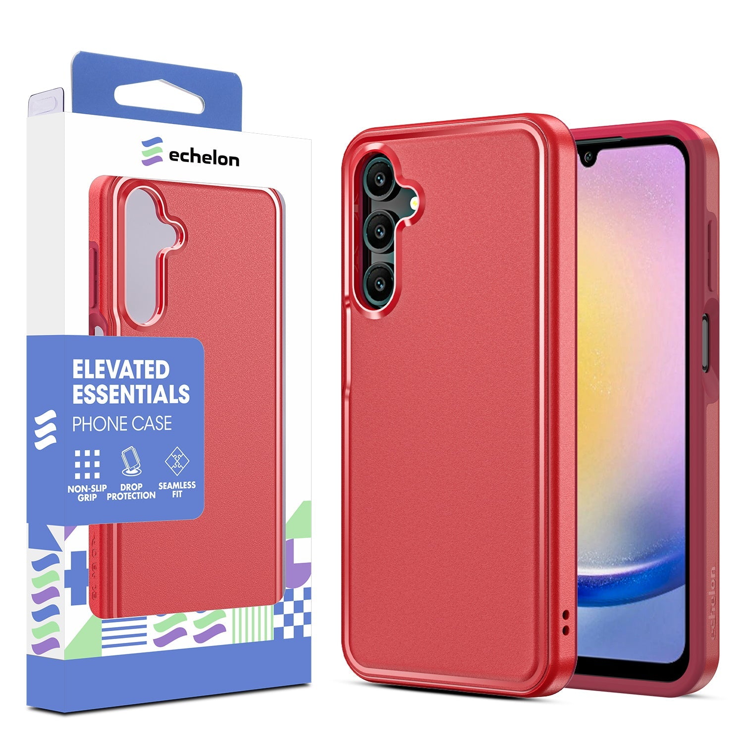 echelon Intact Series Case for Samsung Galaxy A16 5G - Red