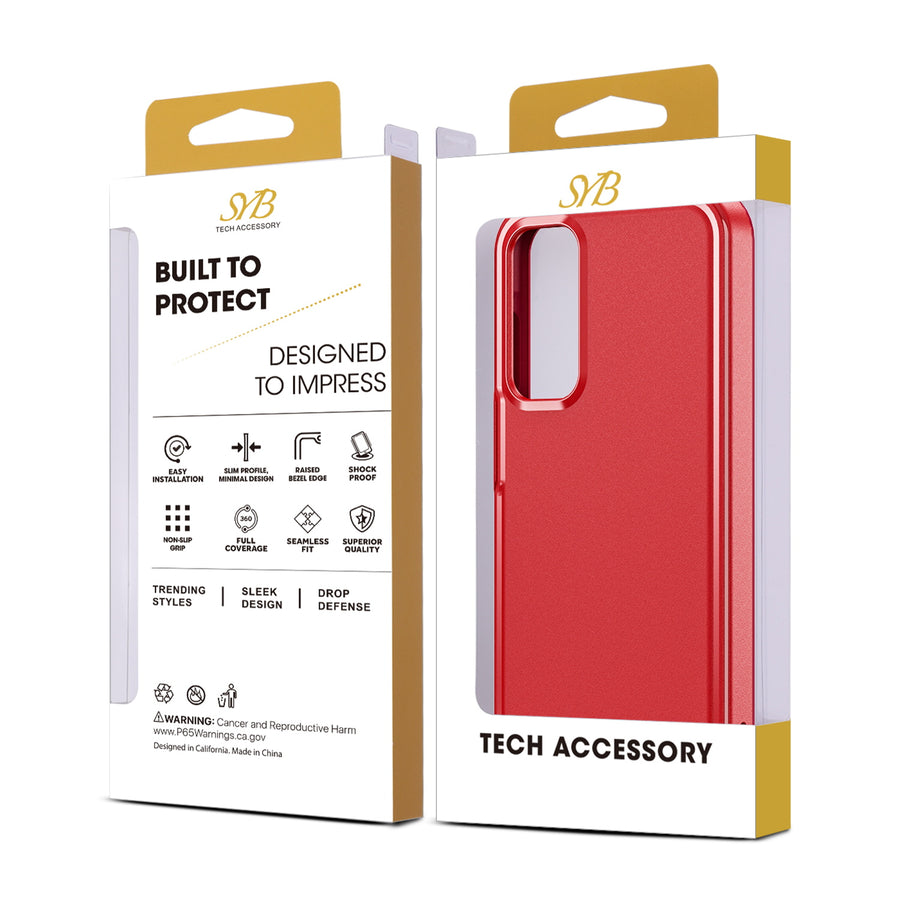 SYB Intact Series Case for Samsung Galaxy A25 5G - Red - ITCSA255GRED-7.jpg