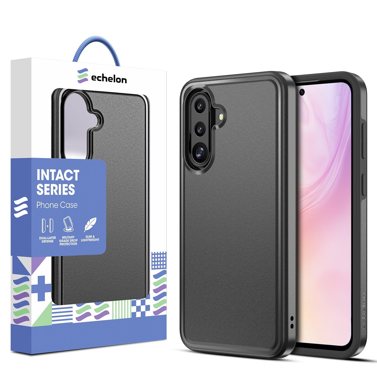 echelon Intact Series Case for Samsung Galaxy A37 5G / Galaxy A36 5G - Black