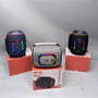 Bluetooth Drum-Style Speaker with LED Lights and FM Radio, Portable, Loud Sound JC600 - Gray - JC600-SPEAKER-GRAY-6.jpg