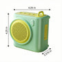 Portable Bluetooth Speaker with LED Light, Compact Music Box, Loud Sound & USB-C Charging Port KM312 - Black - KM312-SPEAKER-BLACK-5.jpg