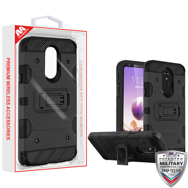 MyBat Storm Tank Hybrid Protector Cover [Military-Grade Certified] for Lg Stylo 5 - Black / Black - LGSTL5HPCSTK001-1.jpg