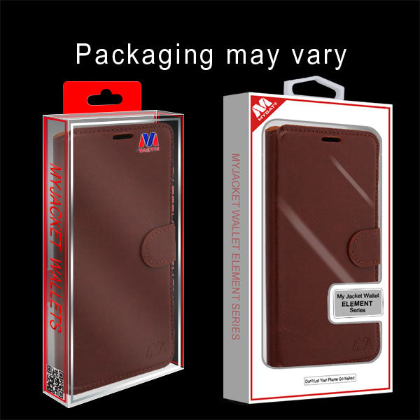 MyBat MyJacket Wallet Element Series for Lg Stylo 4 / Stylo 4 Plus - Brown - LGSTYLO4MYJK562WP-6.jpg