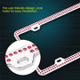 Valor Pink Crystals Chrome Coating Metal Frame with Double Row Crystals - LPF2BC002PNK-6.jpg