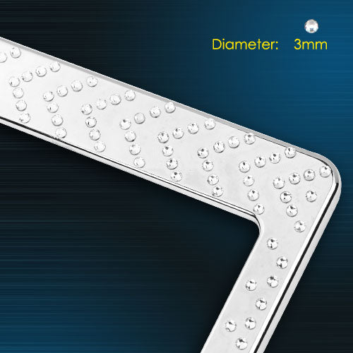 Valor Modern Arrows Diamond License Plate Frame - LPF2EC029MAD-9.jpg