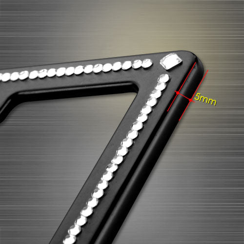 Valor Princess Diamond License Plate Frame - LPF2EK029PRD-10.jpg