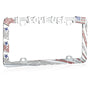 Valor Glamorous "I LOVE USA" Design with Contours of Red and White Crystals Design Metal Frame with Crystals - LPF2HC004RAW-3.jpg
