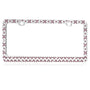 Valor Lavish Chrome Metal Checkers with Blend of Sparkling Pink Crystals Design Metal Frame with Crystals - LPF2HC007PNK-2.jpg