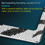 Valor Zebra Pattern with Shining Black and White Crystals Chrome Metal Frame - LPF3EC029WBK-4.jpg