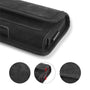 LUXMO LARGE SIZE HORIZONTAL UNIVERSAL SPECIAL FABRIC POUCH WITH DUAL CARD SLOTS - BLACK DENIM FABRIC - LPLGGF-EUH3-INK-3.jpg