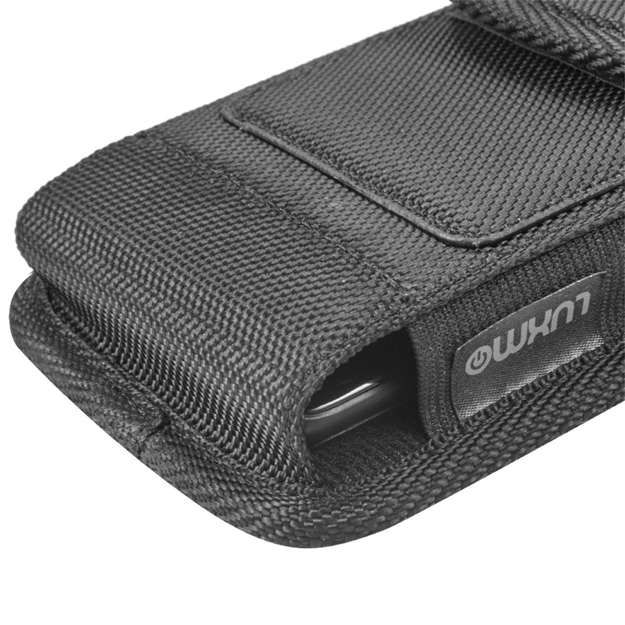 LUXMO Large Vertical Universal Nylon Pouch w/ Dual Card Slots - Black - LPLGGF-EUV2-BK-7.jpg