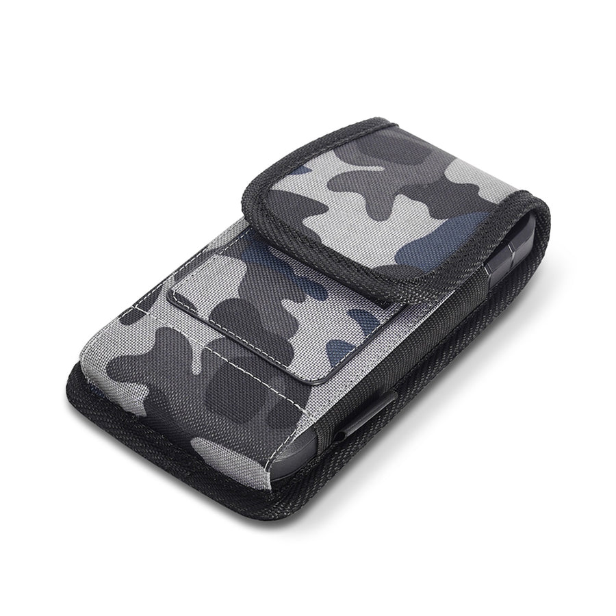 LUXMO Large Vertical Universal Nylon Pouch w/ Dual Card Slots - Grey Camo - LPLGGF-EUV2-GYCAMO-3.jpg