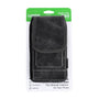 LUXMO Large Horizontal Universal Pouch w/ Dual Card Slots - Black Denim Fabric (Retail Packaging) - LPLGGF-EUV3-INK-C-2.jpg