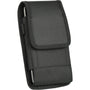 LUXMO Large Vertical Universal Nylon Pouch - Black (Retail Packaging)