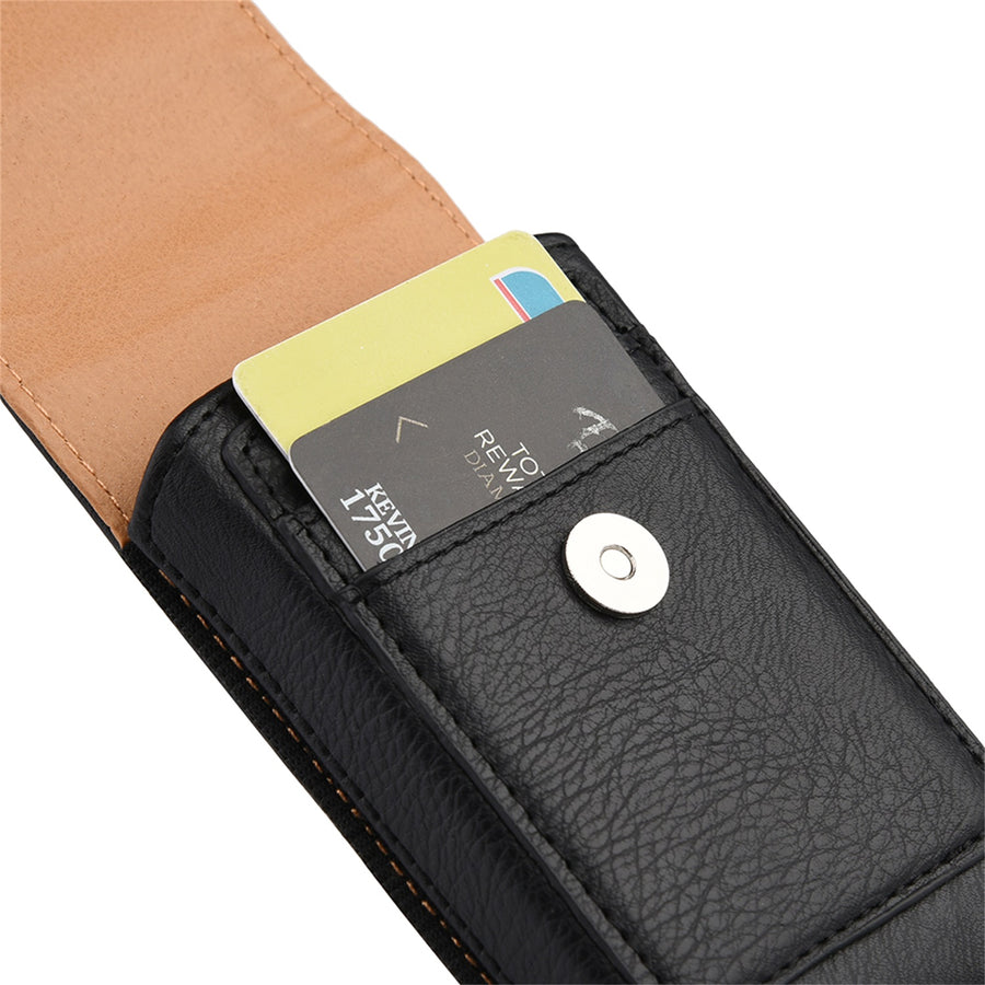 LUXMO Large Vertical Universal Leather Pouch - Black - LPLGGFLU22VBK-3.jpg