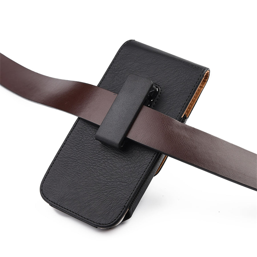 LUXMO Large Vertical Universal Leather Pouch - Black - LPLGGFLU22VBK-5.jpg