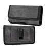 LUXMO Extra Large Horizontal Universal Pouch w/ Dual Card Slots - Dark Denim Fabric - LPOTX-EUH3-BK-1.jpg