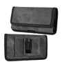 LUXMO Extra Large Horizontal Universal Pouch w/ Dual Card Slots - Dark Denim Fabric