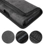 LUXMO Extra Large Horizontal Universal Pouch w/ Dual Card Slots - Dark Denim Fabric - LPOTX-EUH3-BK-6.jpg