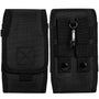 LUXMO Extra Large Vertical Universal Nylon Pouch w/ Card Slot - Black - LPOTX-EUV4-BK-1.jpg