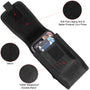 LUXMO Extra Large Vertical Universal Nylon Pouch w/ Card Slot - Black - LPOTX-EUV4-BK-3.jpg