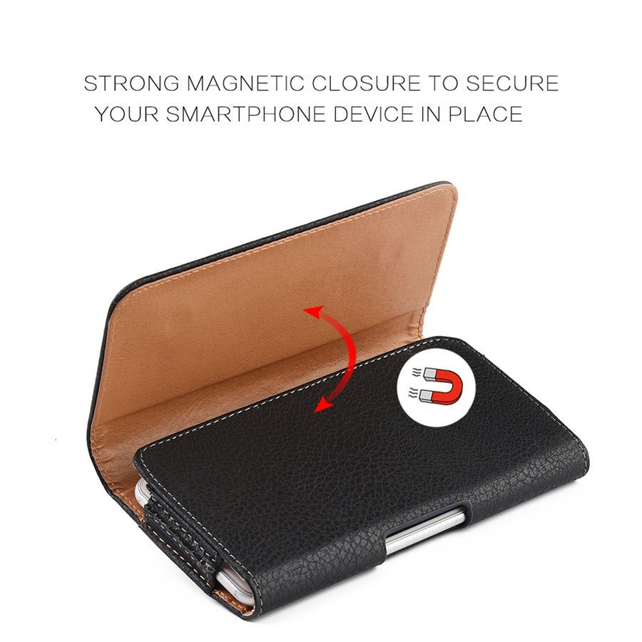 LUXMO Medium Horizontal Universal Pouch - Black - LPSAMI717LU4HBK-3.jpg