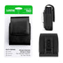 LUXMO Extra Small Vertical Universal Leather Pouch - Black (Retail Packaging) - LPU45-LU44-VBK-C-2.jpg