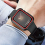 MyBat Halo Case for Apple Watch Series 7 41mm/Watch Series 9 41mm / Watch Series 8 41mm - Black / Red - MAPWH41CSCAMS002-6.jpg