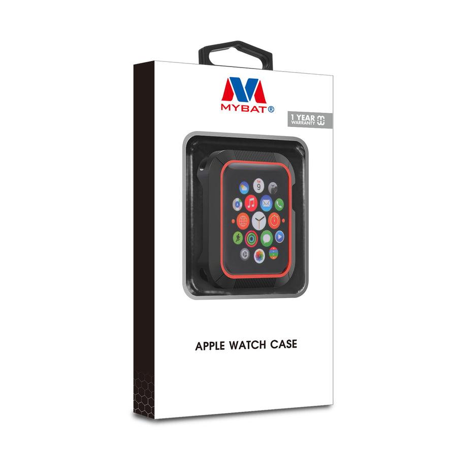 MyBat Halo Case for Apple Watch Series 7 41mm/Watch Series 9 41mm / Watch Series 8 41mm - Black / Red - MAPWH41CSCAMS002-7.jpg