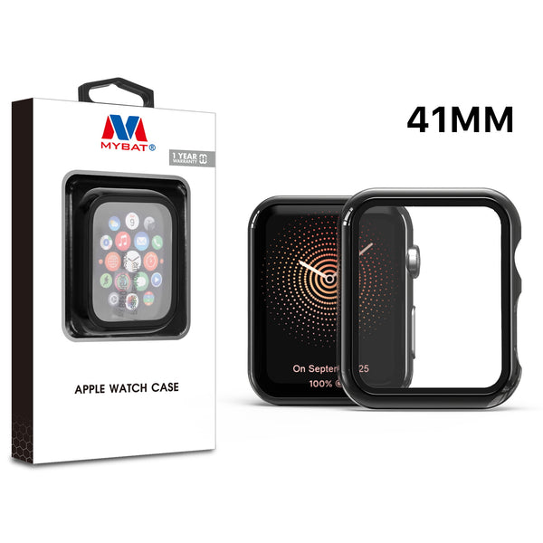 MyBat Fusion Protector Case for Apple Watch Series 7 41mm/Watch Series 9 41mm / Watch Series 8 41mm - Electroplated Black - MAPWH41CSFSSC001-1.jpg