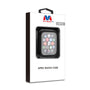 MyBat Fusion Protector Case for Apple Watch Series 7 41mm/Watch Series 9 41mm / Watch Series 8 41mm - Electroplated Black