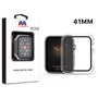 MyBat Fusion Protector Case for Apple Watch Series 7 41mm/Watch Series 9 41mm / Watch Series 8 41mm - Transparent Clear